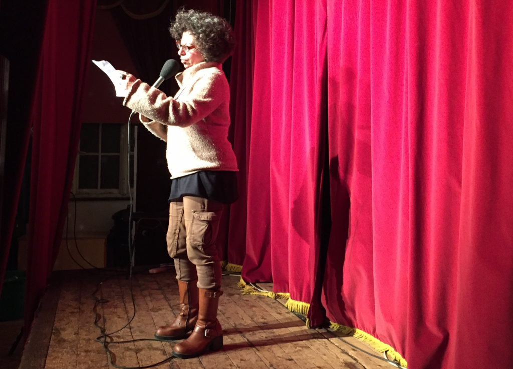 Gigi, recently made a British citizen, hosted the night