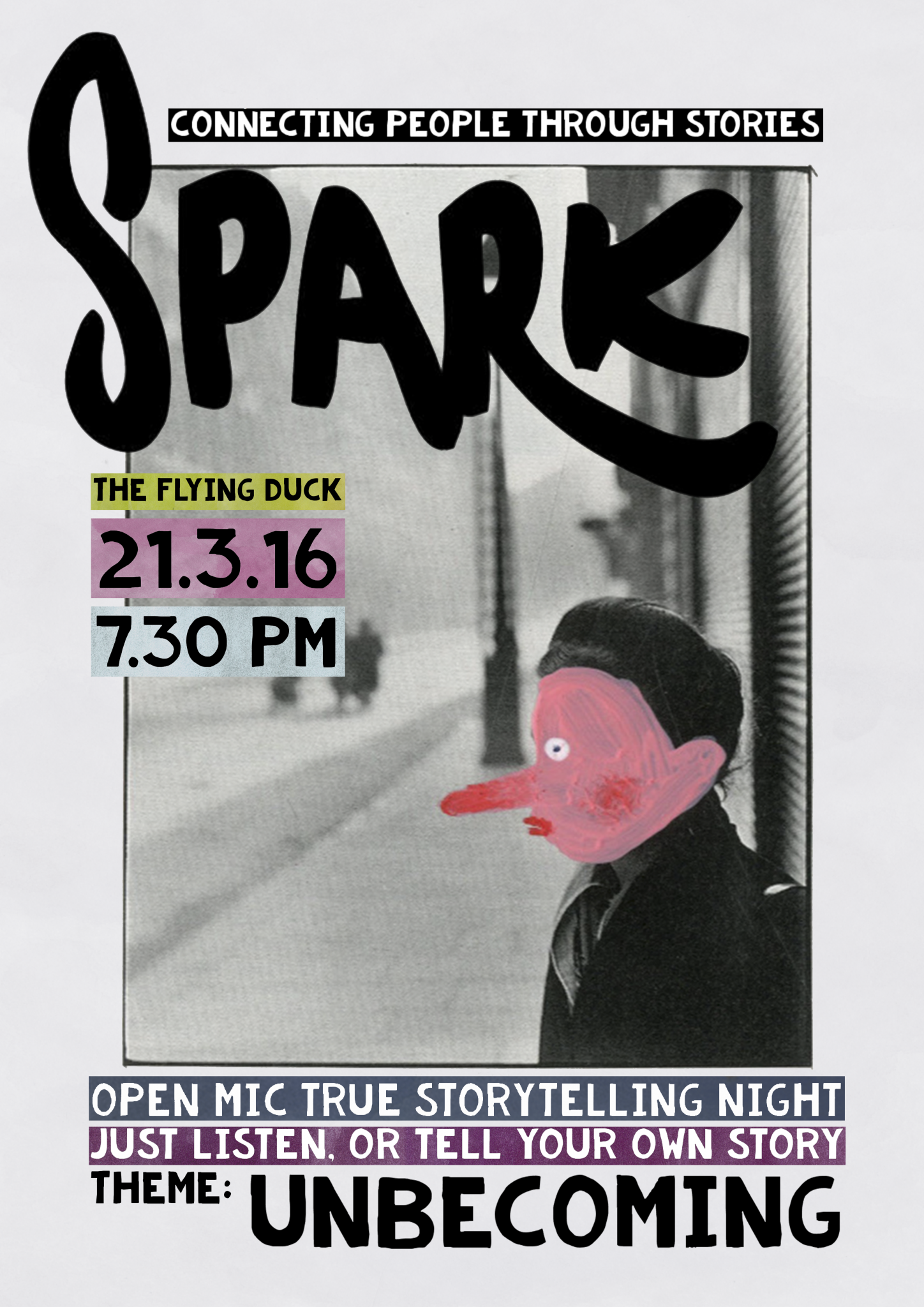 spark GLASGOW poster